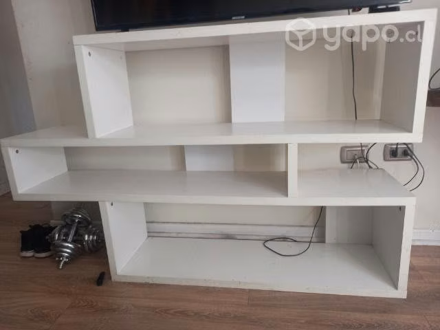 Rack de tv blanco