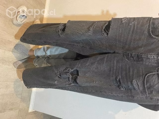 Pantalon zara gris un uso perfecto estado - Imagen 2