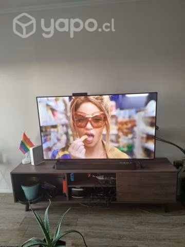 Smart TV Hisense 58" + rack + Soundbar Sony
