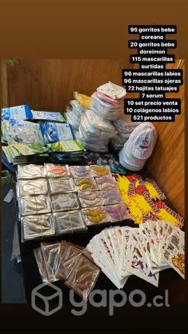 Lote feriantes o revendedores negocio rentable