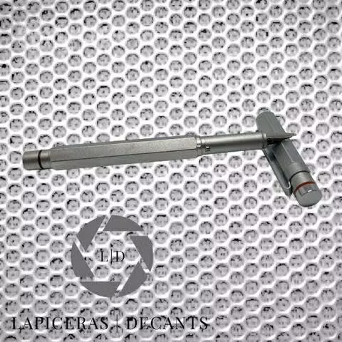 Lapicera pluma Rotring 600 Newton plateada vintage - Imagen 2