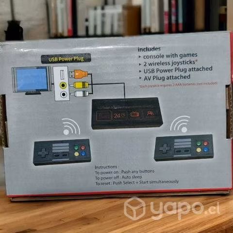Consola juegos clásicos,  inalambricos
