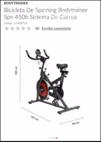 bicicleta spining - Imagen 2