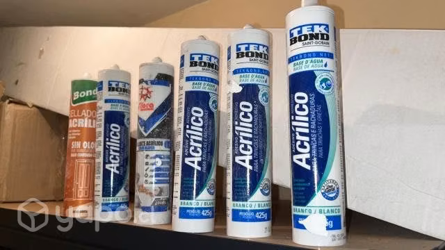 Adhesivo acrilico para trinchas y grietas TEK BOND