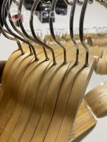 Lotes de 100 perchas Bambú - Imagen 3