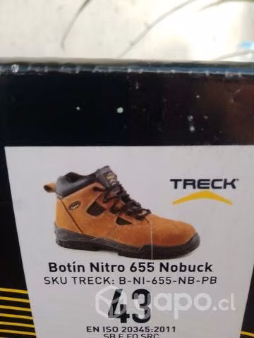 Zapatos Seguridad Treck Nitro 655 Nobuck - Imagen 3