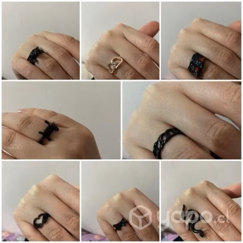 Anillos con diseños