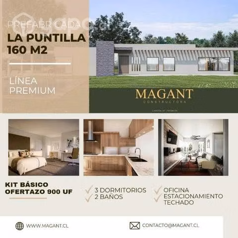 Prefabricada Premium LA PUNTILLA 160 m2