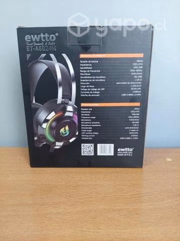 Audifonos Gamer Ewtto