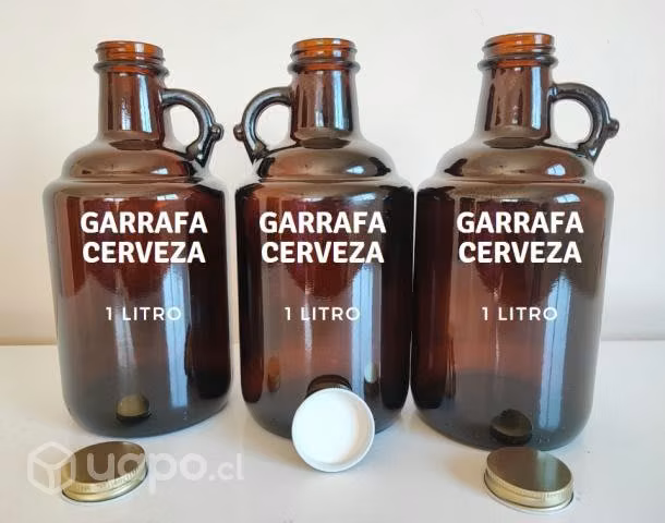 Frascos y botellas de vidrio