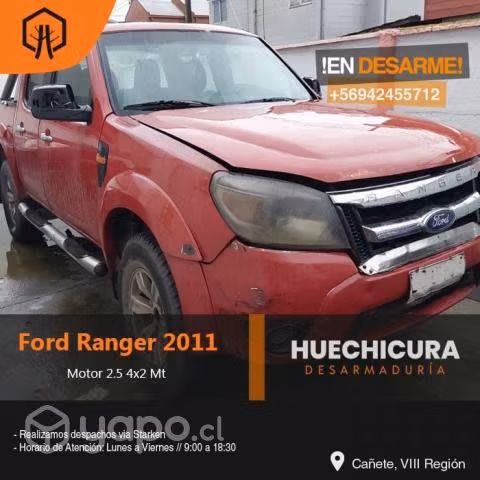 Bisagras Ford Ranger 2.5 MT 2011