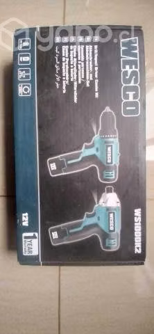 Kit Taladro Y Atornillador De Impacto Wesco