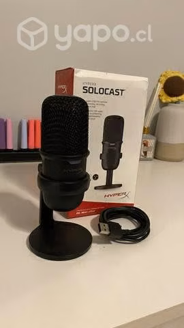 Microfono Gamer HyperX SoloCast, USB, Cable 2m - Imagen 2