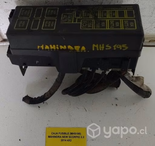 Caja Fusible (MHS195) Mahindra New Scorpio 2.2