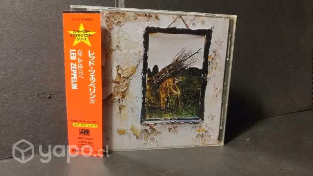 CD JAPON C/OBI, LED ZEPPELIN - IV , Ed Jap 1995