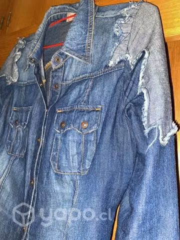 Camisa de jeans GUESS original - Imagen 6
