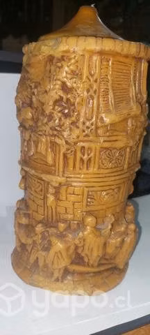 Vela con hermoso detalles