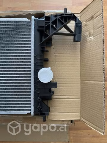 Radiador y electroventilador Chevrolet