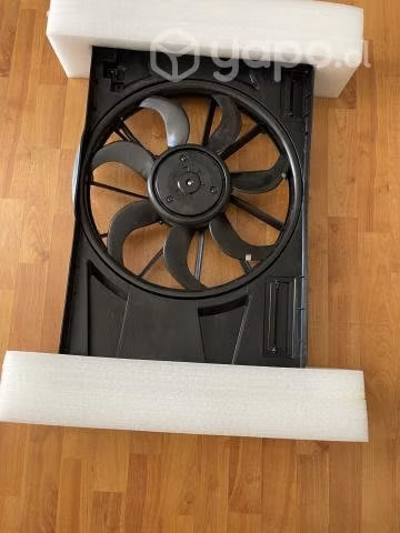 Radiador y electroventilador Chevrolet