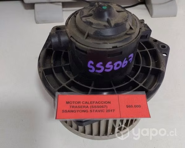 Motor Calefaccion Tras Ssangyong Stavic 2017