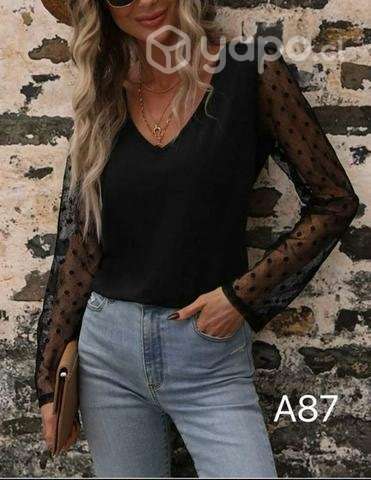 linda polera de encaje - Imagen 2