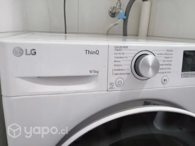 Lavadora secadora LG