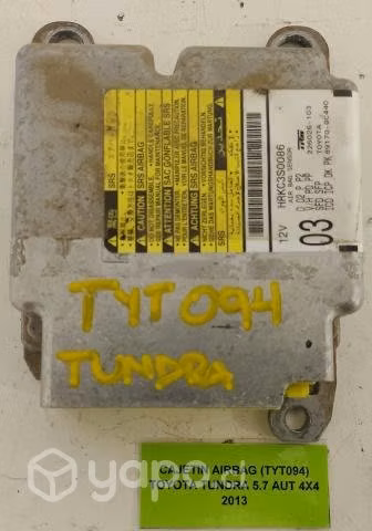 Cajetin Airbag (TYT094) Toyota Tundra 5.7 2013