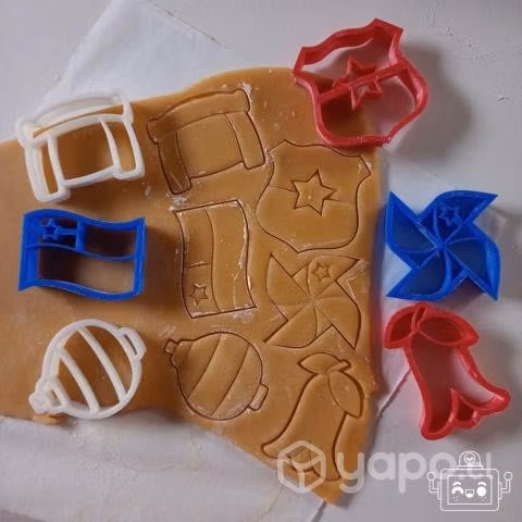 Cortadores de Galleta FIESTAS PATRIAS