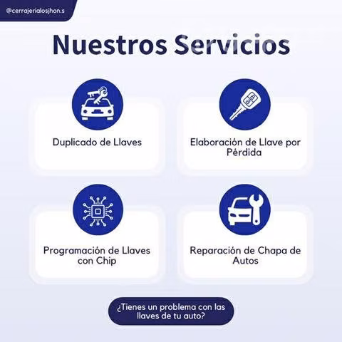 Cerrajería Los Jhons - Atención a Domicilio