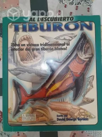 Libro 3D "El Tiburón"
