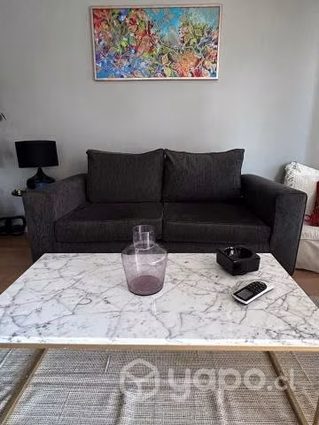 Sillón gris en buen estado