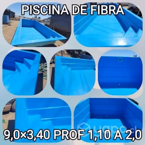 Piscinas de fibra de vidrio