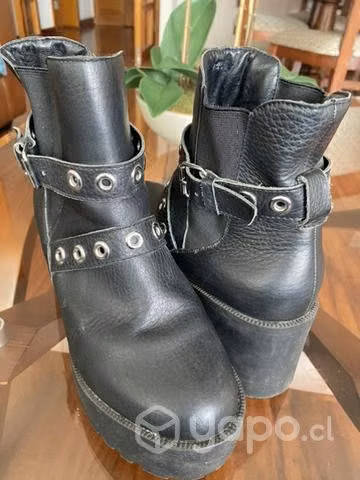 Botas de cuero (mujer) Americanino, talla 39 - Imagen 2