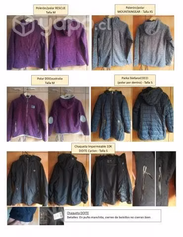 Ropa Mujer Tallas S/M