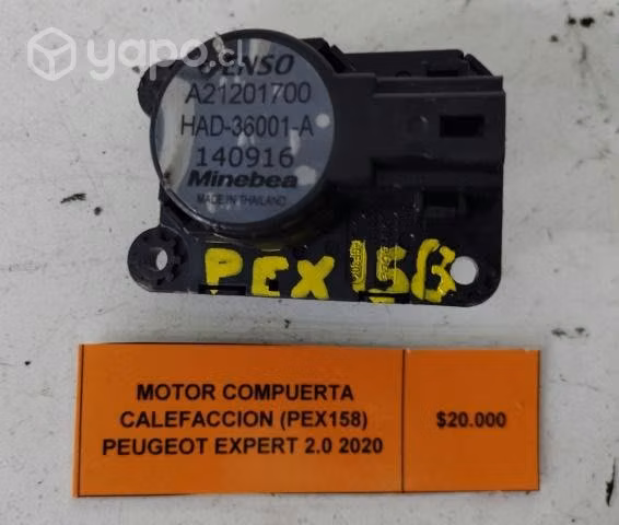 Motor Compuerta Calef (158) Peugeot Expert 2020