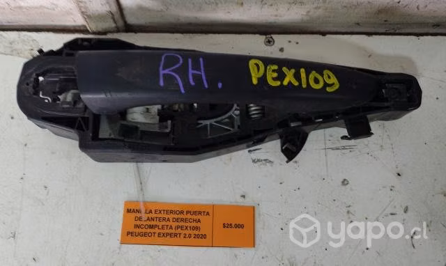 Manilla Ext pta del dr Incompl Peugeot Expert 2020