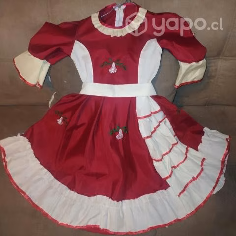 Vestido de cueca talla 8