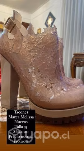 Zapatos tacos Melissa