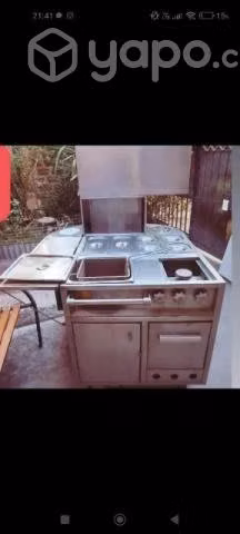 Carro de comida rápida.