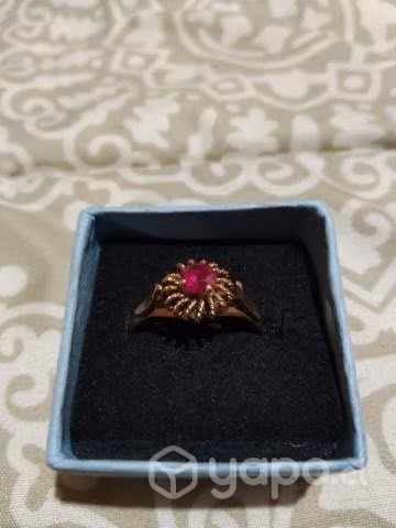 Anillo nuevo de oro macizo rosado 18kilates 2,74gr