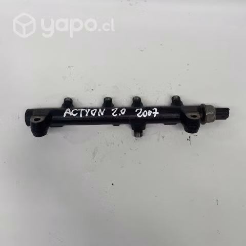 Riel de inyeccion Ssangyong Actyon 2.0 AT 2007