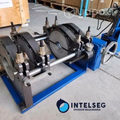 Maquina termofusion HDPE manual de 40 a 200 mm