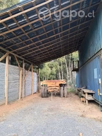 Se Vende terreno con 2 container, oficina, luz Agu