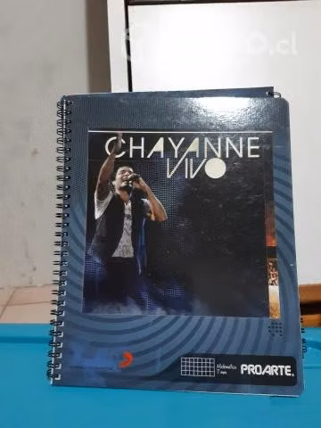 CHAYANNE - Cuadernos