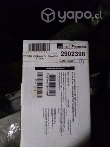 Interruptor Termomagnético 100-150-200-250 AMP