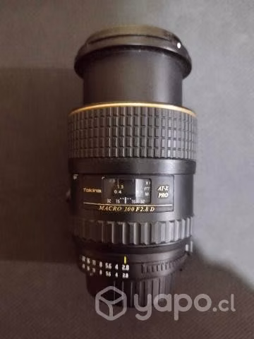 Tokina 100 f2.8 Macro AT-X PRO montura Nikon