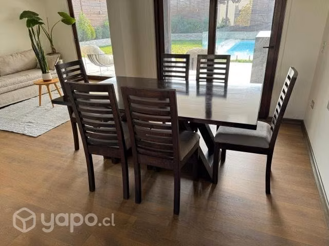 Comedor italiano de roble