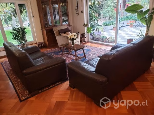 Sillon de cuero 2 cuerpos ITALSOFA