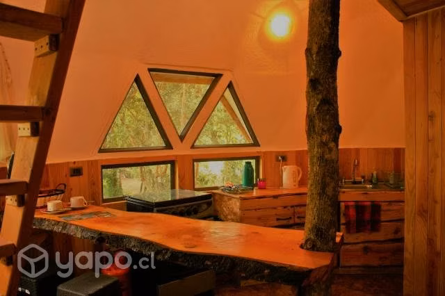 Cabaña Domo entre Villarrica y Pucon - Imagen 8