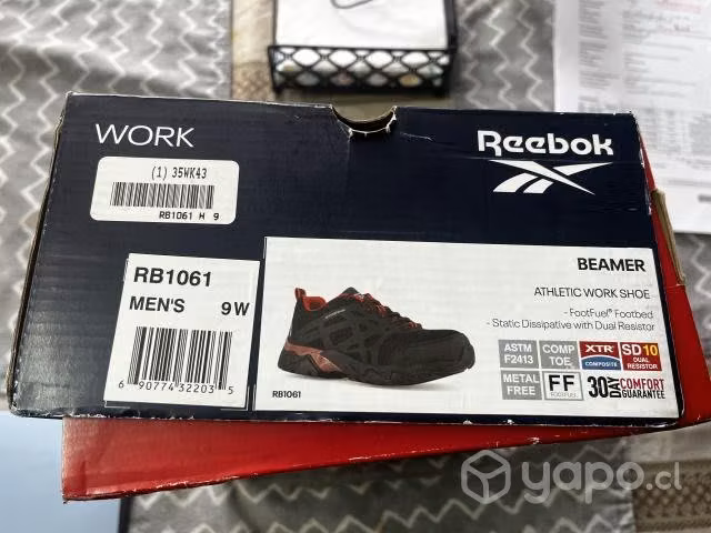 Zapatilla Rebook de trabajo